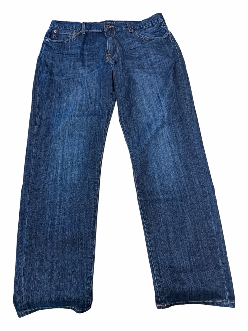 Lucky Brand Men’s Straight Leg Blue Denim Jeans Size 38 Classic Fit